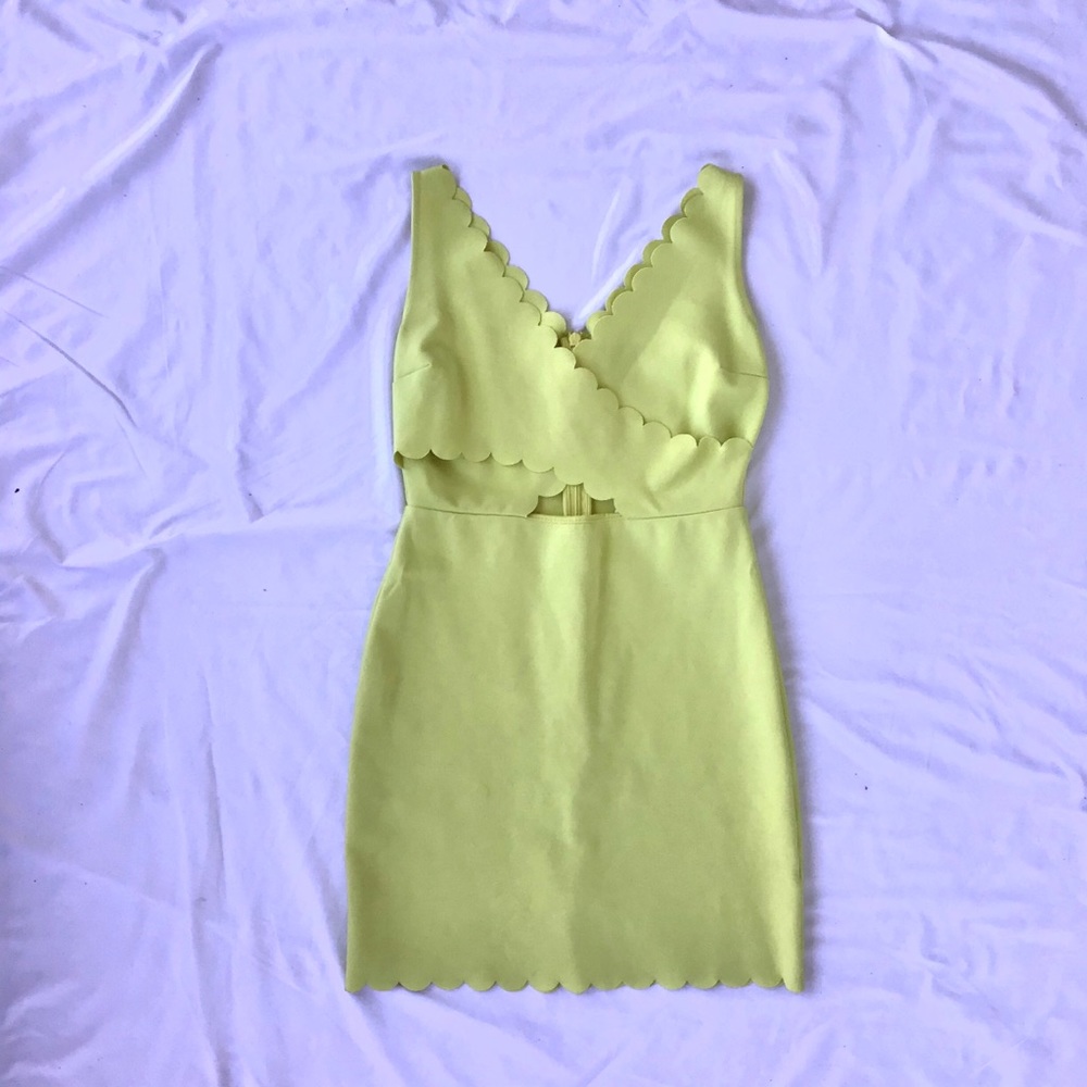 Topshop Fitted Dress